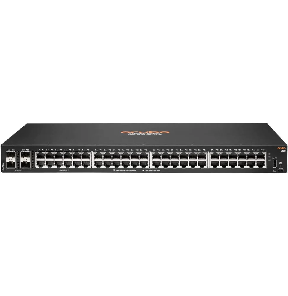switch-aruba-6100-48g-4sfp-jl676a.webp Switch Aruba 6100 48G 4SFP+ (JL676A) – Image 1