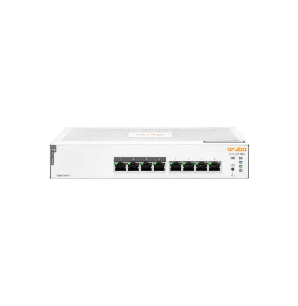 switch-aruba-instant-on-1830-8g-4p-classe-4-poe-65-w-jl811a.webp Switch Aruba Instant On 1830 8G 4p Classe 4 PoE 65 W (JL811A) – Image 1
