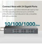 Switch de bureau TP Link LS1024G non administrable 24 ports Gigabit – Image 6