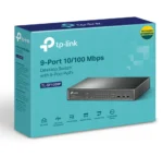 Switch de bureau TP-Link TL-SF1009P 9 ports 10/100 Mbps avec PoE + 8 ports – Image 8