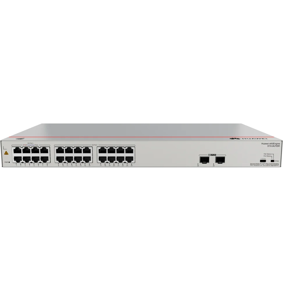 switch-huawei-ekitengine-s110-24lp2sr-24ports-98012198.webp Switch Huawei eKitEngine S110-24LP2SR 24Ports (98012198) – Image 1