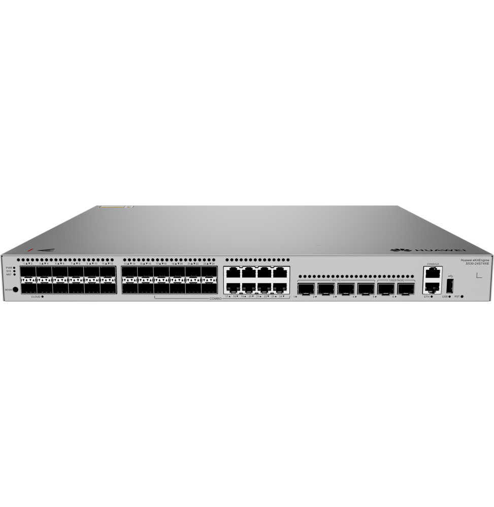 switch-huawei-ekitengine-s530-24st4xe-98012556.png Switch Huawei eKitEngine S530-24ST4XE (98012556) – Image 1