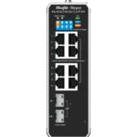 Switch industriel L2 géré dans le Cloud Reyee NIS2100-8GT2SFP-HP 10 ports, 1 port PoE++, 7 ports PoE+, 2 ports Uplink SFP