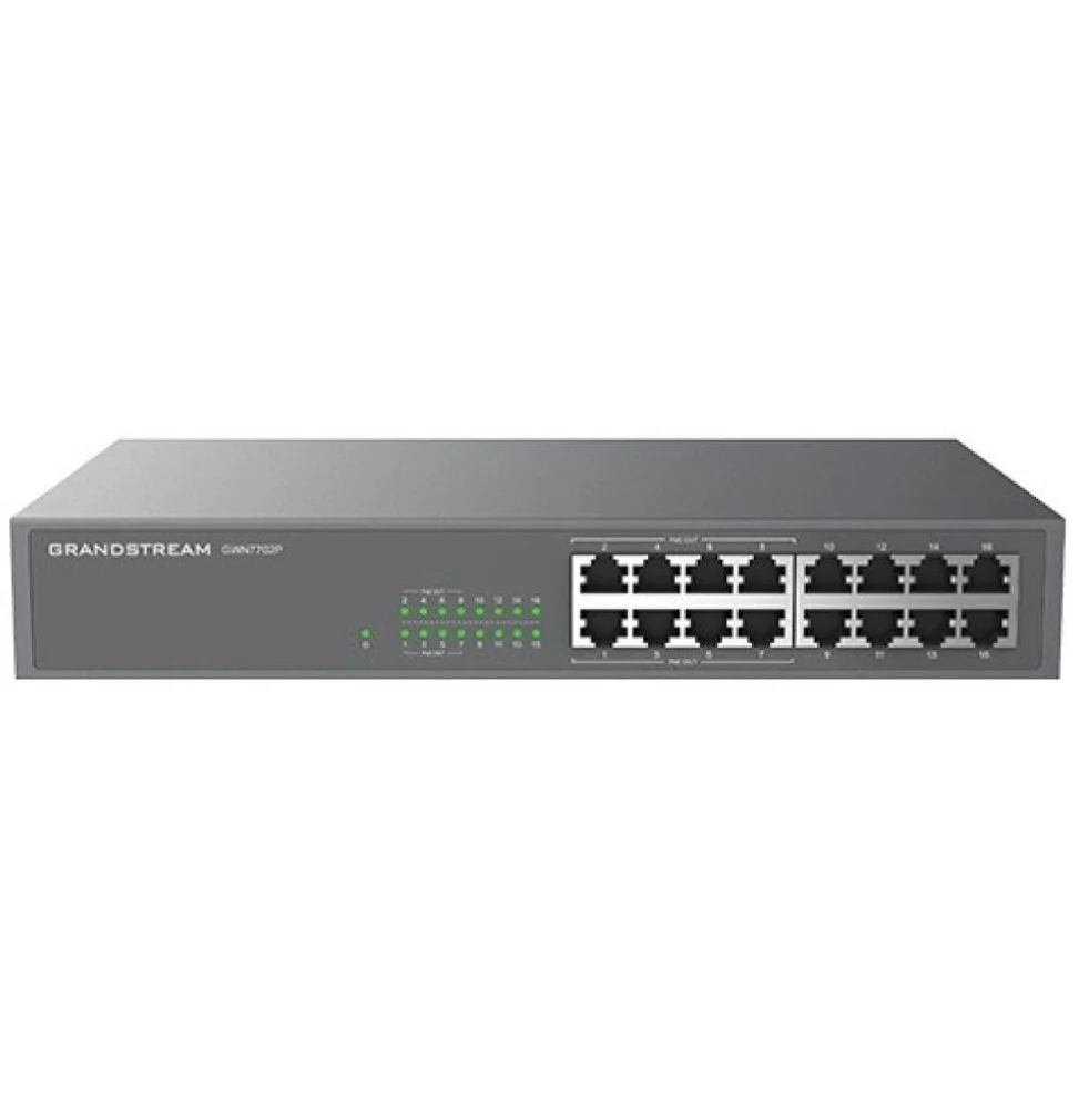 switch-non-administre-grandstream-gwn7702p-16-ports-gigabit-8-ports-poe.webp Switch non administré Grandstream GWN7702P 16 ports Gigabit - 8 ports PoE – Image 1