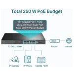 Switch TP-Link TL-SG1218MP 18 ports Gigabit rackable avec 16 PoE+ – Image 4