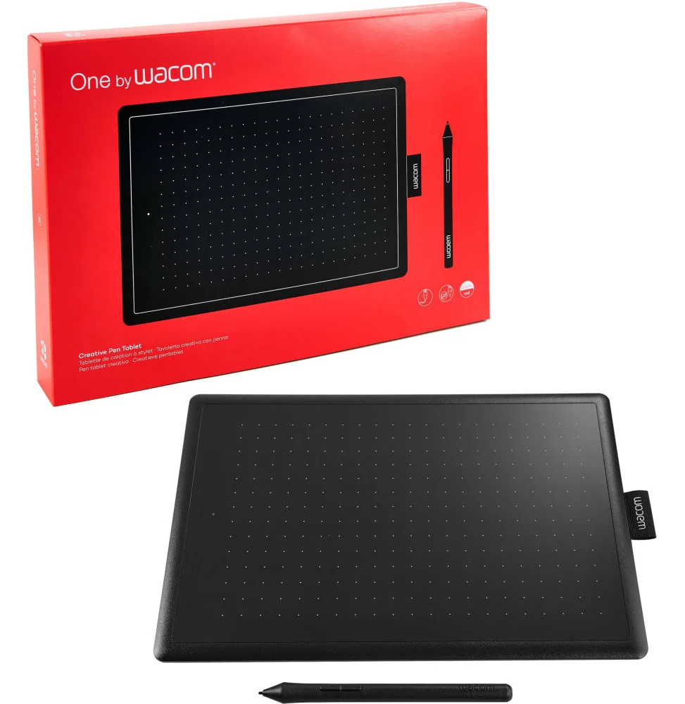 tablette-graphique-one-by-wacom-m.webp Tablette Graphique One by Wacom Moyenne - USB (CTL-672-S) – Image 1