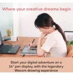 Tablette graphique Wacom One 14 avec écran Full HD 14" et stylet Wacom One Pen (DTC141W0) – Image 5