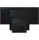 Tapis De Souris Gaming Logitech G740 - format Large (460 x 400 x 5 mm) – Image 5