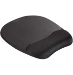 Tapis de souris - repose-poignet Ergo Mousse Noir - format Small (201.6 × 235 × 25.4 mm) – Image 3