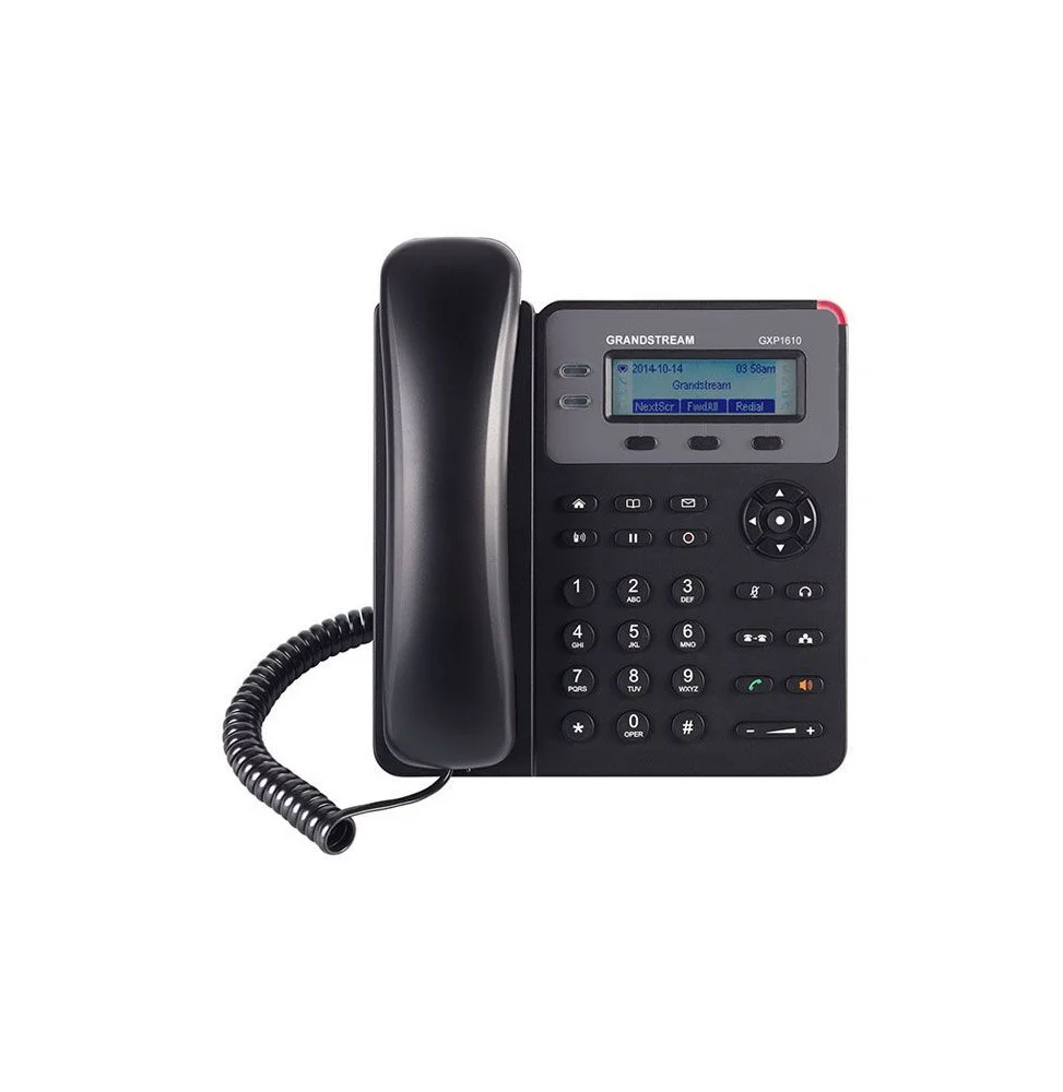 telephone-ip-1-compte-sip-grandstream-gxp1610.webp Téléphone IP 1 compte SIP Grandstream GXP1610 – Image 1