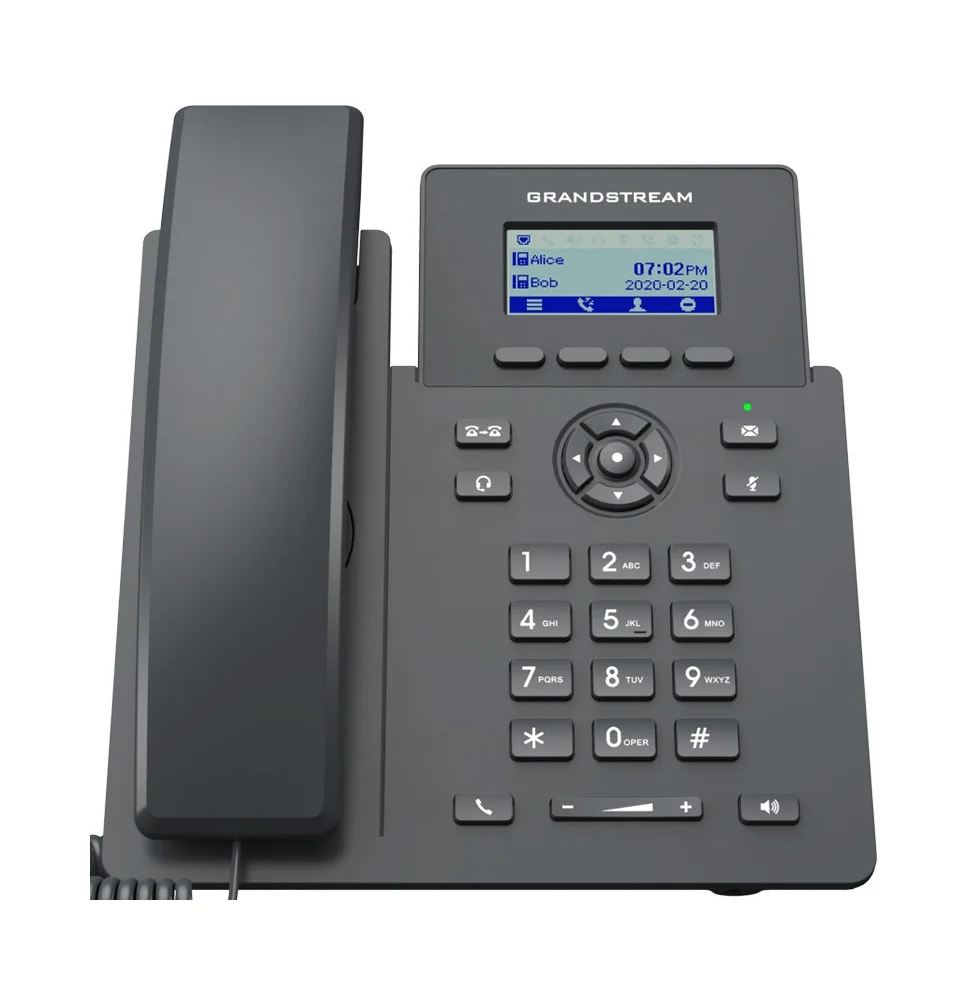 telephone-ip-filaire-2-comptes-sip-2-lignes-grandstream-grp2601p-5.webp Téléphone IP filaire 2 Comptes SIP / 2 lignes Grandstream GRP2601P – Image 1