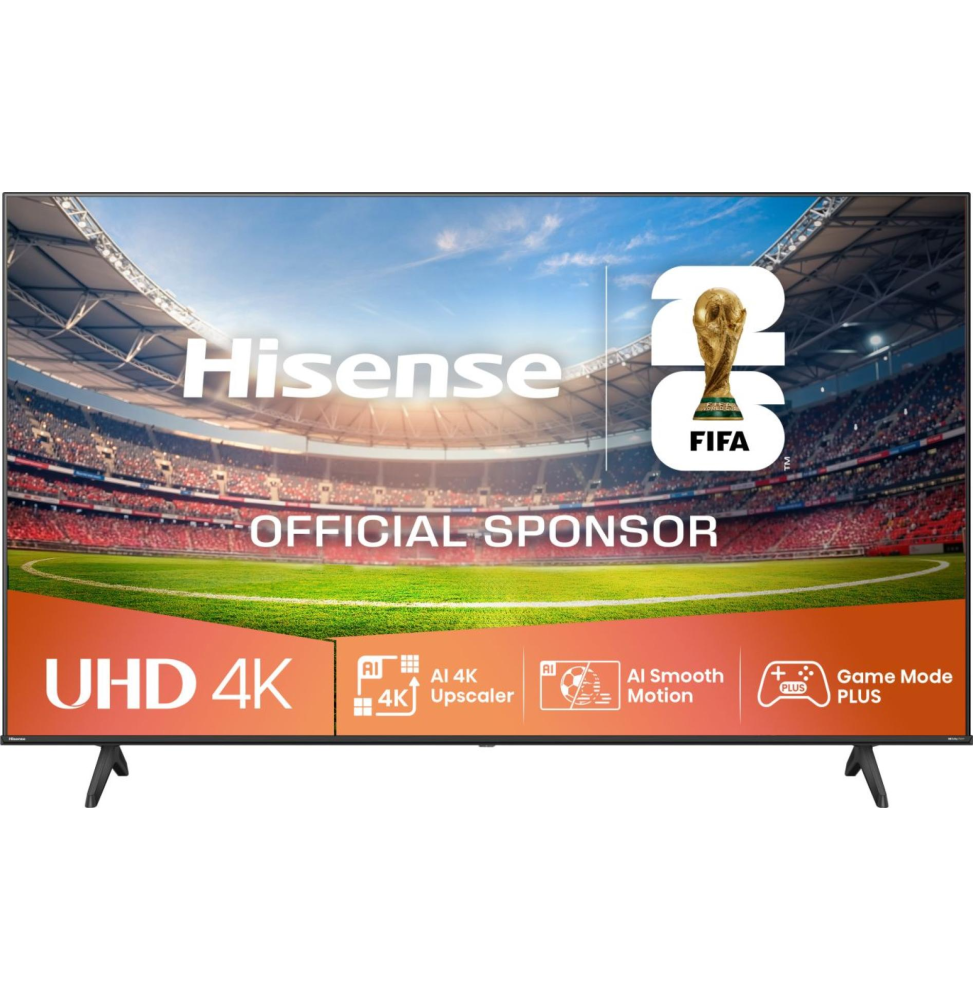 televiseur-hisense-43-smart-uhd-4k-a6q-recepteur-integre-his43a6q.png Téléviseur Hisense 43" Smart UHD 4K A6Q + Récepteur TNT Intégré (HIS43A6Q) – Image 1