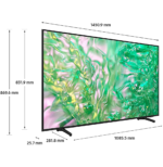 Téléviseur Samsung 65" Crystal UHD DU8000 4K Serie 8 + Récepteur intégré (UA65DU8000UXMV) – Image 2