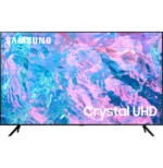 Téléviseur Samsung 70" CU7000 Crystal UHD 4K série 7 + Récepteur intégré (UA70CU7000UXMV)