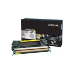 Toner Jaune 7000 pages Lexmark C746, C748 Return Program (C746A1YG)