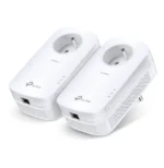 TP-Link PA8015P KIT de 2 CPL AV1300 Gigabit avec prise gigogne (prise FR) (TL-PA8015P KIT FR)