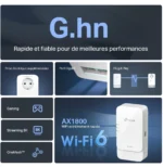 TP-Link PGW2445 KIT 2400 WiFi 6 AX1800 - 2 pièce(s) (PGW2445 KIT) – Image 3