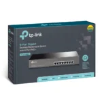 TP-Link TL-SG1008MP Non-géré Gigabit Ethernet (10/100/1000) Connexion Ethernet, supportant l'alimentation via ce port (PoE) 1U – Image 4