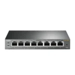 TP-Link TL-SG108PE Géré L2 Gigabit Ethernet (10/100/1000) Connexion Ethernet, supportant l'alimentation via ce port (PoE) Noir