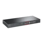TP-Link TL-SL1218MP Non-géré Fast Ethernet (10/100) Connexion Ethernet, supportant l'alimentation via ce port (PoE) 1U – Image 3