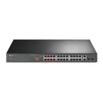 TP-Link TL-SL1226P Non-géré Fast Ethernet (10/100) Connexion Ethernet, supportant l'alimentation via ce port (PoE) 1U