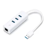 TP-Link UE330 station d'accueil Avec fil USB 3.2 Gen 1 (3.1 Gen 1) Type-A Blanc (UE330) – Image 2