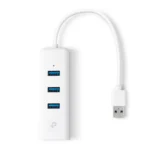 TP-Link UE330 station d'accueil Avec fil USB 3.2 Gen 1 (3.1 Gen 1) Type-A Blanc (UE330)