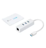 TP-Link UE330 station d'accueil Avec fil USB 3.2 Gen 1 (3.1 Gen 1) Type-A Blanc (UE330) – Image 3