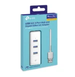 TP-Link UE330 station d'accueil Avec fil USB 3.2 Gen 1 (3.1 Gen 1) Type-A Blanc (UE330) – Image 4