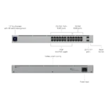 Ubiquiti Switch 24 PoE – Switch PoE standard USW-24-POE – Image 9