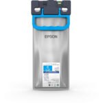 Unité d'alimentation en encre Cyan XL pour Epson WorkForce Pro WF-C87xR (C13T05A20N)