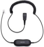 Micro-casque Jabra Biz 1500 Duo - Antibruit + Cordon Jabra GN 1216 pour Avaya type: QD (1519-0154 + 88001-03) – Image 4