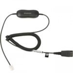 Casque-micro stéréo Jabra BIZ 2300 QD Duo Anti-Bruit + Cordon intelligent universel Jabra GN1200CC - 2 mètres – Image 3