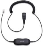 Casque-micro stéréo Jabra BIZ 2300 Duo Anti-Bruit + Cordon Jabra GN 1216 pour Avaya type: QD (2309-820-104 + 88001-03) – Image 2