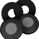 2 coussinets d'oreille en mousse Epos HZP 46 noir (1000801)