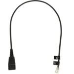 Cordon droit Jabra Quick Disconnect QD RJ10 0,5 mètre (8800-00-01)