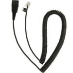 Cordon Jabra quick disconnect QD vers interface modulaire RJ10 2 mètres (8800-01-37)