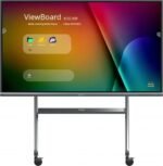Chariot mobile ViewSonic pour les écrans plats interactifs ViewBoard allant de 55" à 105" (Vb-STNd-009) – Image 2