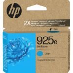 HP 925e EvoMore Cyan - Cartouche d'encre HP d'origine (4K0W0PE)
