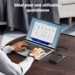 Boitier externe Ugreen USB-C vers USB-A SATA 2,5" (50743)