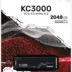 Disque Dur interne SSD Kingston KC3000 M.2 2280 PCIe Gen4 x4 NVMe 3D TLC 2048 Go (SKC3000D/2048G)