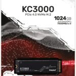 Disque Dur interne SSD Kingston KC3000 M.2 2280 PCIe Gen4 x4 NVMe 3D TLC 1024 Go (SKC3000S/1024G)