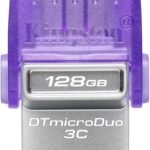 Clé USB Kingston DataTraveler microDuo 3C USB Type-A / Type-C 3.2 - 128 Go (DTDUO3CG3/128GB)