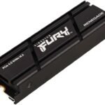Disque dur interne SSD Kingston FURY Renegade Heatsink M.2 2280 PCIe Gen4 x4 NVMe 500 Go (SFYRSK/500G)
