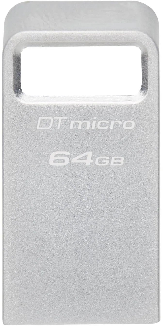 cmsows3cc0ishqg03ypbfiy78.jpg Clé USB Kingston DataTraveler Micro 3.1 USB Type-A 3.2 Gen1 - 64 Go (DTMC3G2/64GB) – Image 1