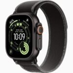 Montre connectée Apple Watch Ultra 3 Titane noir (GPS + Cellular, 49 mm)