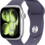 Montre connectée Apple Watch Series 11 Argent (GPS, 46 mm)