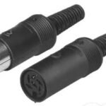Connecteur (25 pairs) Bosch de fils DCN male/female Noir (LBB4119/00)