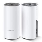 TP-Link Deco E4 (2-pack) Bi-bande (2,4 GHz / 5 GHz) Wi-Fi 5 (802.11ac) Blanc, Gris Interne (DECO E4(2-PACK)) – Image 2