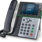 Téléphone IP POLY Edge E550 compatible PoE (82M91AA)